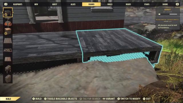 Fallout 76 Building a Basement without Glitching, Immersive CAMP смотреть онлайн