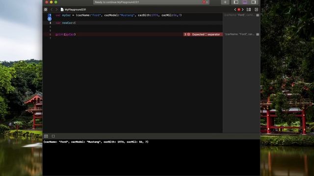 Tuples в Swift смотреть онлайн