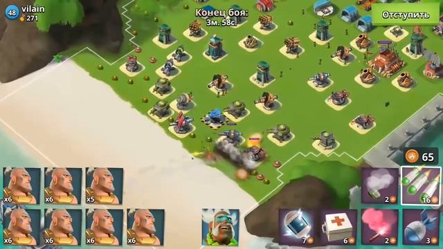 Учимся играть маленькими ВОИНАМИ(ТОРАМИ) в Boom Beach смотреть онлайн