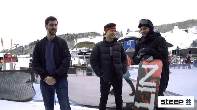 STEEP: X-Games Battle w/ PRO SNOWBOARDER!? ft. Daithi de Nogla смотреть онлайн