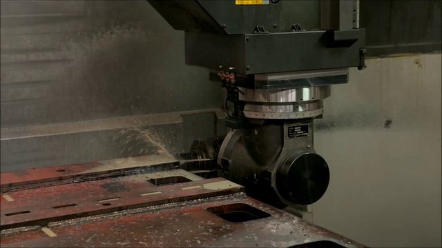 Механообрабатывающий цех "Састы" - обработка сварной конструкции.mp4 смотреть онлайн