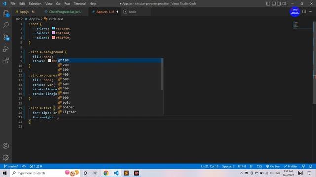 Simple Circular Progress Bar with React смотреть онлайн