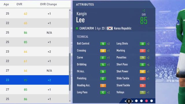 FIFA 19 | Kangin Lee | Growth Test смотреть онлайн
