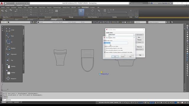 How to Toggle Visibility States Using AutoCAD Dynamic Block смотреть онлайн