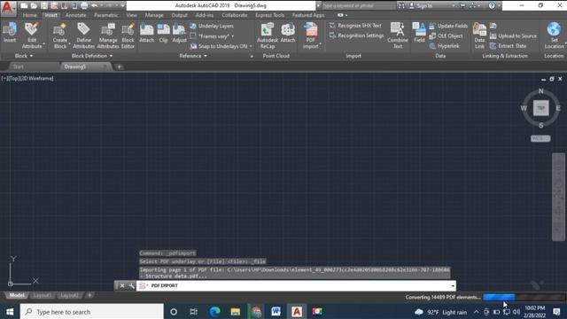 How to import pdf to AutoCAD смотреть онлайн
