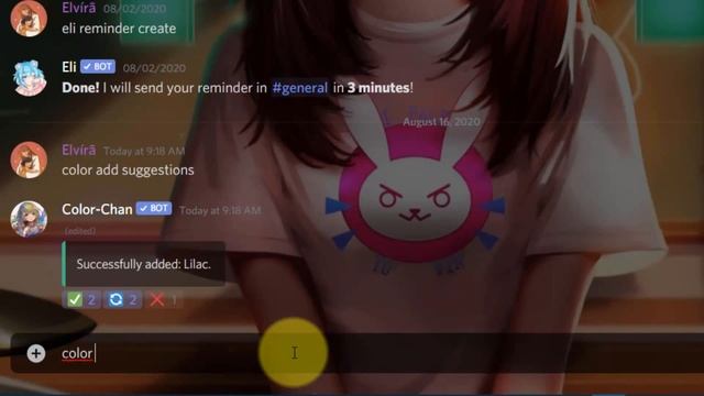 Colour-Roles │Reaction Roles│Color-Chan Bot│Discord│Easy│Tutorial│Elvira смотреть онлайн