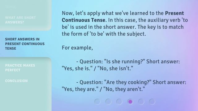 Unraveling English: Mastering Short Answers in Present Continuous Tense смотреть онлайн