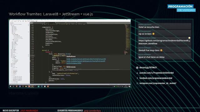 6. Programación Avanzada con Laravel8 + JetStream + VUE.js: Roles de Usuarios y Workflow смотреть онлайн