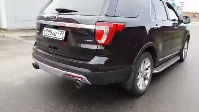 Ford Explorer 3.5i 249лс. Тюнинг выхлопной системы и Чип-Тюнинг двигателя.