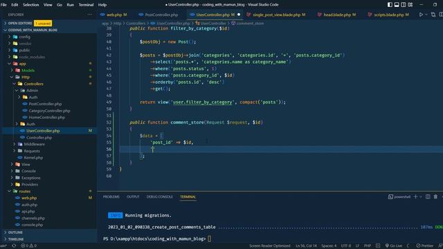 Blog application with Laravel | comment feature of posts | summernote in bootstrap 5 (Bangla) смотреть онлайн