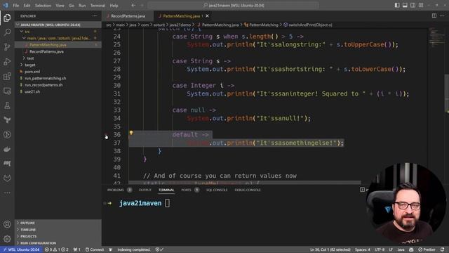Java 21 Record Patterns and Pattern Matching | Making Switch Great Again смотреть онлайн
