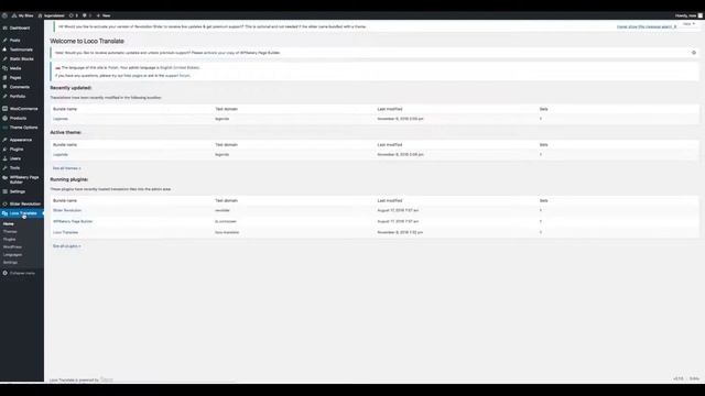 Legenda WordPress Theme – Base theme translation using the Loco Translate plugin смотреть онлайн