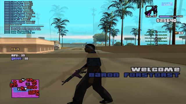 ВАР ГЕТТО НА СЕРВЕРЕ МЯСО НА КАПТАХ В GTA SAMP смотреть онлайн