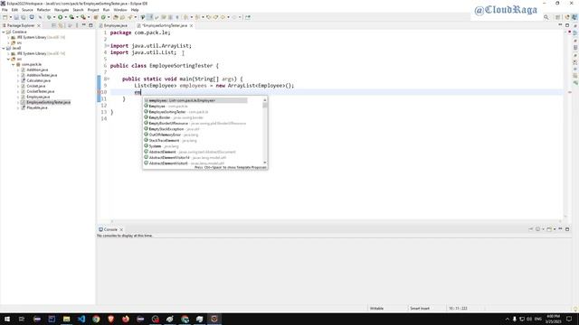 Java 8 - Tutorial - 11. Application of Lambda Expression with Collection-2 |#cloudraga смотреть онлайн