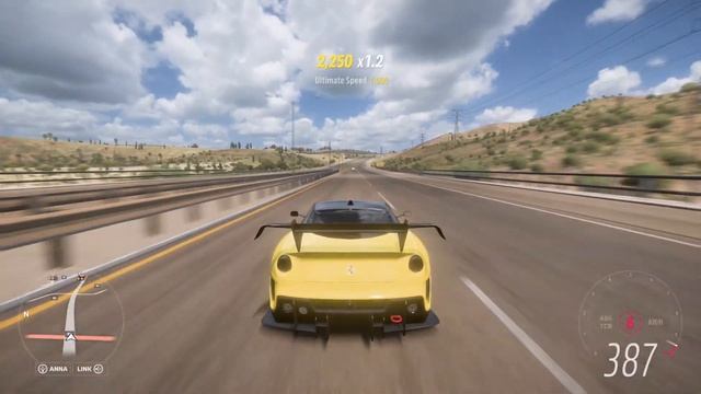 Forza Horizon 5 FERRARI 599XX EVOLUTION TOP SPEED смотреть онлайн