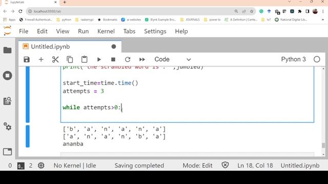 Jumbled Word Game in Python (with Code) смотреть онлайн