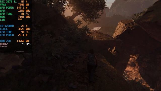 RTX 3070 Ti Laptop | Shadow of the Tomb Raider Max Settings, Ray Tracing Ultra 1080p смотреть онлайн