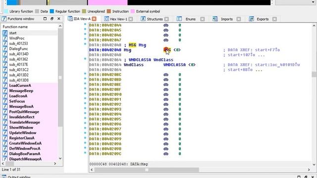 IDA pro с нуля - Часть 5 (Возможности поиска в IDA pro) смотреть онлайн