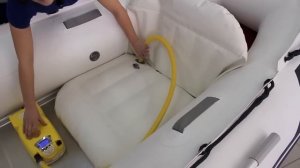 Надувной диван в надувную лодку