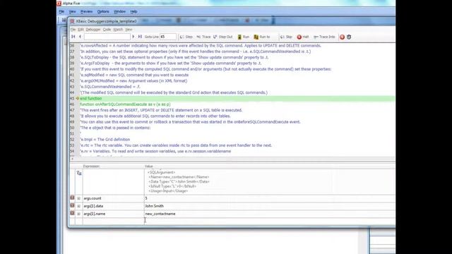 V11 Customizing SQL Insert Update and Delete Statements Part 6 - Arguments смотреть онлайн