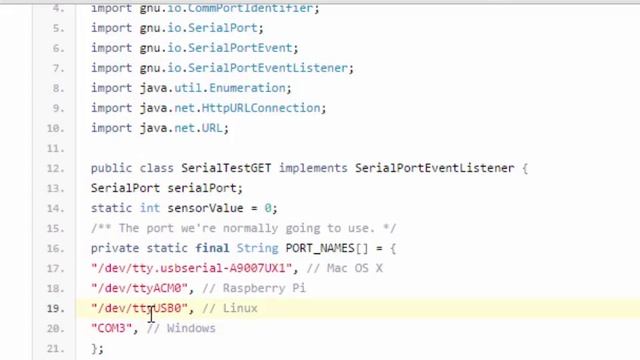 004 Step 3 config coding Java in Raspberry PI for Arduino serial communication смотреть онлайн