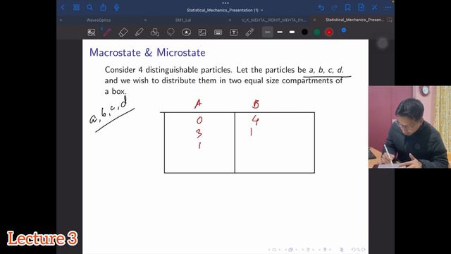 Statistical Mechanics || Lecture 03|| Course C-14 || BSc Physics Honours (Dibrugarh University) смотреть онлайн