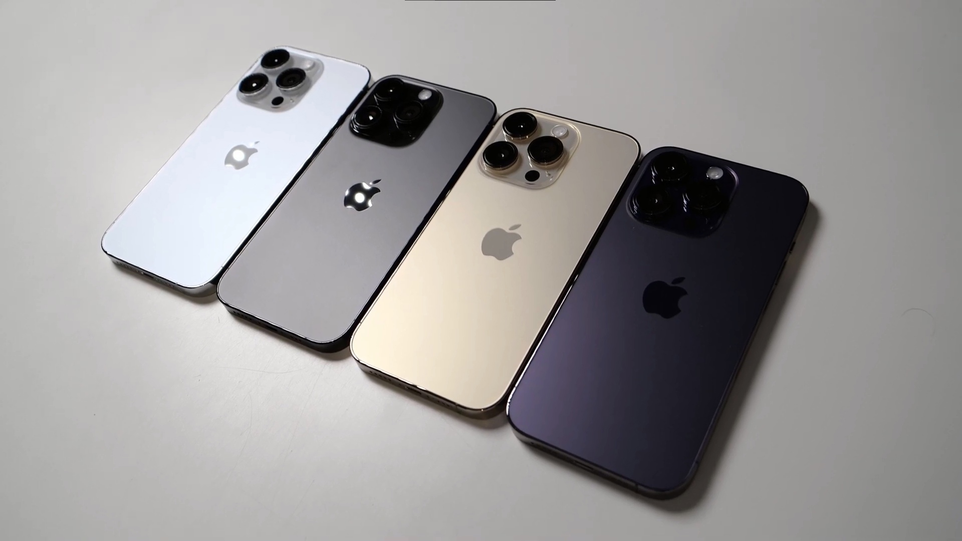 Распаковка iPhone 14 Pro всех цветов смотреть онлайн