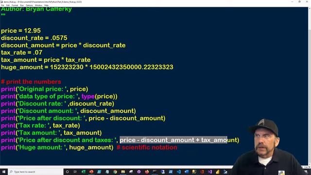 Python Programming for Beginners: Lesson 6 - Float Type смотреть онлайн