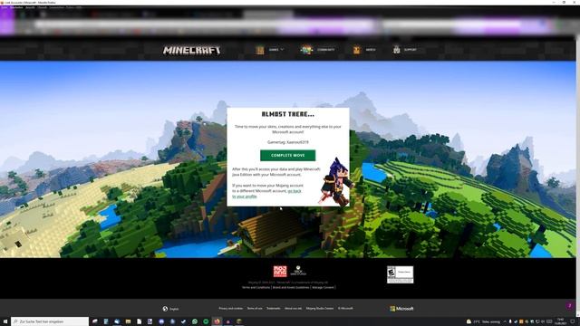 Mojang Account zu Microsoft migrieren ?? || Tutorial 2023 смотреть онлайн