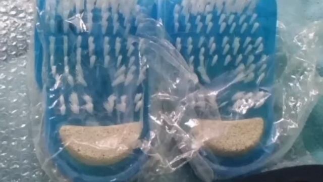 Необычный тапок на присосках для мытья ног с Алиэкспресс! смотреть онлайн