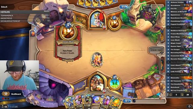 Nozwhisker Druid Rogue Dual Class Arena | United in Stormwind | Hearthstone смотреть онлайн