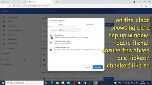 How To Clear Browsing History and Cookies On Google Chrome 2021 смотреть онлайн