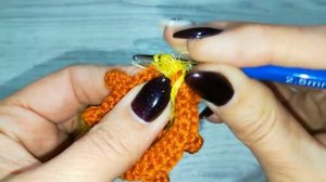 Мастер класс ЁЖИК, вязаный крючком. Секреты вязания из "травки "