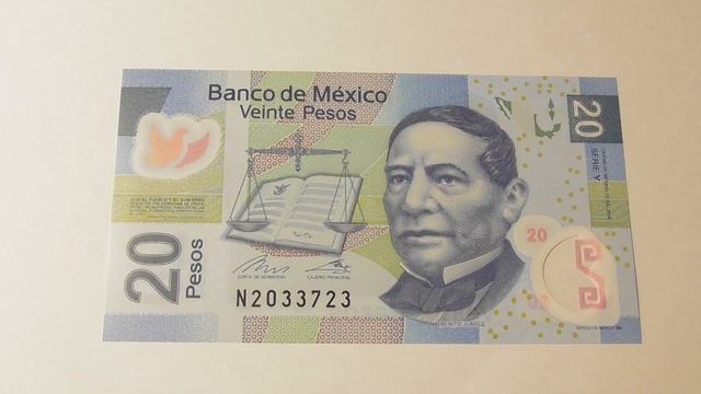 Мексика 20 песо 2016 г. / Mexico 20 pesos 2016 смотреть онлайн