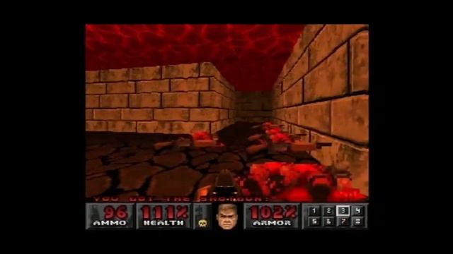 Doom 2 - Best Level Codes - Stage 46 - Courtyard - 100% Secrets - PS1 Walkthrough смотреть онлайн