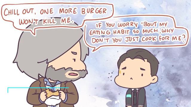 Cute Connor - Nalinrut's Comic Snippets | Detroit: Become Human Comic Dub смотреть онлайн