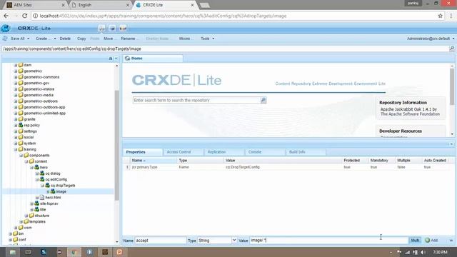 49. editConfig(drag and drop functionality) in AEM. смотреть онлайн