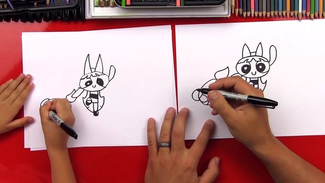 How To Draw The Powerpuff Girls смотреть онлайн