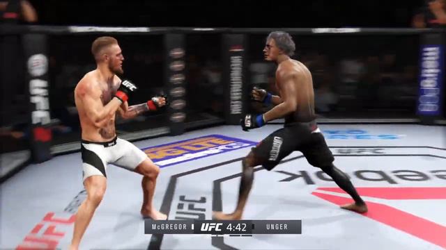 Conor Mcgregor Vs. Cliff Unger (EA Sports UFC 2)