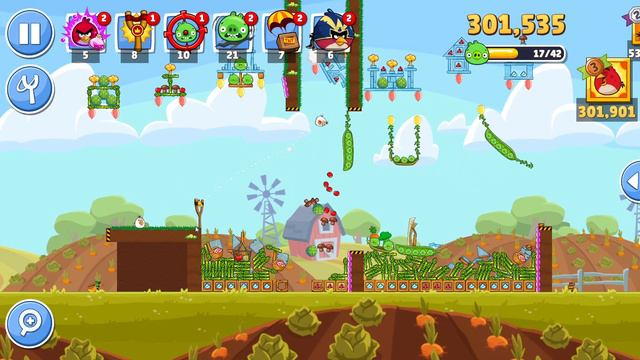 Angry Birds Friends. Veggie Power 4 (04.03.2023). 3 stars. Passage from Sergey Fetisov смотреть онлайн