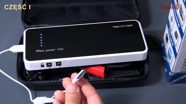 CAR | adler Power bank 700A. część I opis funkcji. смотреть онлайн