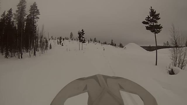 Ski-doo Renegade 800 And Polaris Dragon 700 Playing