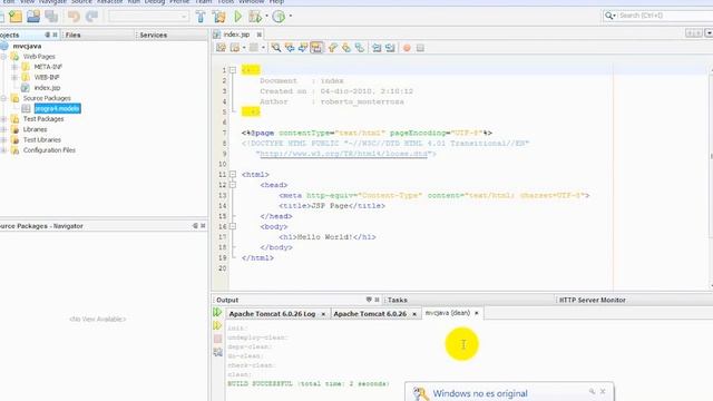 Aplicacion Web Java MVC - Construccion de Modelo Parte I смотреть онлайн