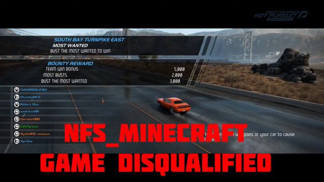 NFS Hotpursuit Remastered:Xpr3xa  Hacker Changes Car To Hyper Series.NFS_MINECRAFT Game Disqualifie