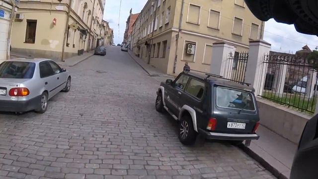 В Выборг вдоль Финского залива VN400 XRV750