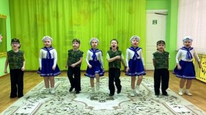 Песня к 23 февраля в детском саду 44 г. Воткинск