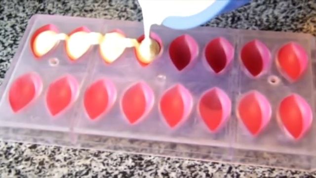 Шоколадные тюльпаны / шоколадный декор / Chocolate decoration смотреть онлайн