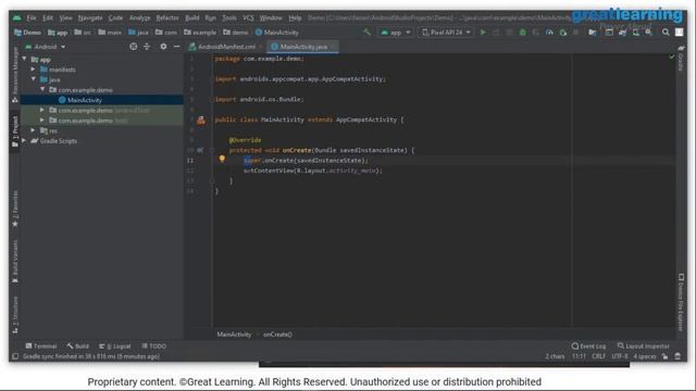 Android app development in 45 mins in Hindi | App Development Tutorial | Great Learning смотреть онлайн