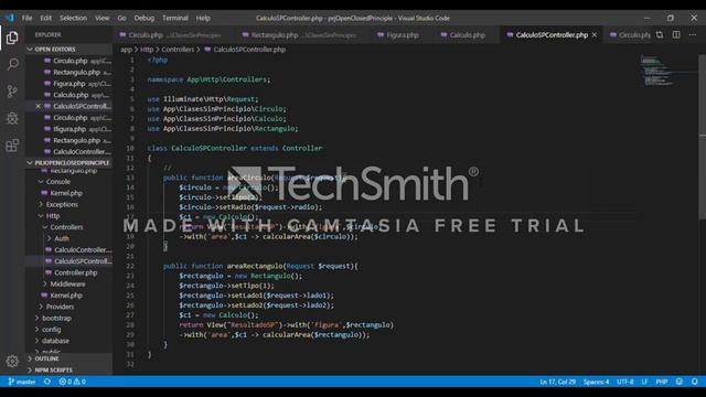 Principio de desarrollo Solid Laravel смотреть онлайн