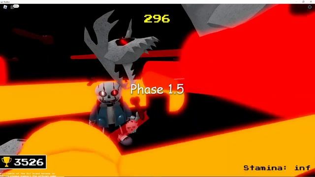 (100 Subscriber Special!) Hard Mode Murder Time Trio Phases 1 and 2 in Undertale: Last Copy Roblox смотреть онлайн